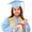 4-Sky Blue, variant on Kids Kindergarten Graduation Cap and Gown for Kidss Pink Cap and Gown for Kids Graduation Photography Outfit 3-4 Years