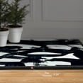 thumbnail image 7 of Graffiti Tangle I Washable Abstract Art Area Rug size 5'x8', Power-loomed, Heavenly Softness with Non-Slipping Backing, 7 of 7