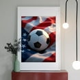 thumbnail image 2 of Diamond Art Kits for Adults - 5d Soccer Ball American Flag Diamond Painting for Adults, Diamond Art for Adults Beginners, Diamond Painting Kits for Adults for Home Wall Decor, 2 of 7