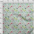 thumbnail image 3 of oneOone Rayon Magenta Fabric Tool Fabric For Sewing Printed Craft Fabric By The Yard 56 Inch Wide, 3 of 4