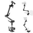 thumbnail image 2 of Sinyiin Metal Arm with Super Clamp Overhead Camera Mount Articulating Arm Mic Boom Arm for Phone Camera Mic Webcam Video Light, 2 of 11