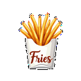 thumbnail image 3 of cartoon French Fries Stickers, Waterproof French Fries Sticker for Water Bottle Laptop Phone Cases Planner Skateboard Luggage Helmet Party Favor Decor, Ideal for Adults Teens Teacher Rewards, 3 of 9