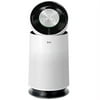 lg puricare 360-degree single air purifier with clean booster, thinq wi-fi and voice control (as330dwr0), 310 sq. ft, white