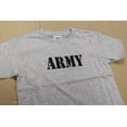 thumbnail image 2 of Army Screen Print Toddler Gray Unisex T-Shirt 5/6, 2 of 3