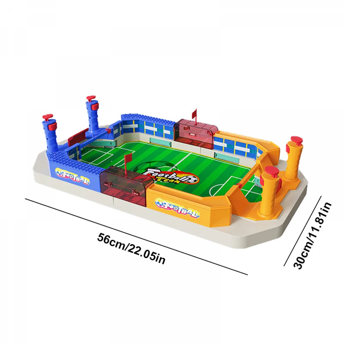 Tabletop Foosball Game for Kids Mini Soccer Board Game with Two Balls for Boys Girls Indoor Family Parties Sports Toys