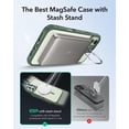 thumbnail image 4 of Funda de teléfono ESR para iPhone 16 Plus con MagSafe Clear Green, 4 of 9