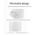 thumbnail image 3 of Round LED Sensor Light Small Table Lamp Dormitory Bedside Night Light Portable Eme G19140, 3 of 6