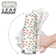 thumbnail image 6 of Leaf Bow Tie 40 Oz Tumbler with Handle Lid and Straw Stainless Steel Double Walled Vacuum Insulated Cup Merry Christmas Gifts Tumbler for Women Men Friends Outdoor Indoor, 6 of 6