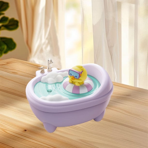 Mini humidificador personal, silencioso, portátil, con USB, 2 modos de niebla, pulverizador, difusor de aceites esenciales para oficina y familia. Púrpura