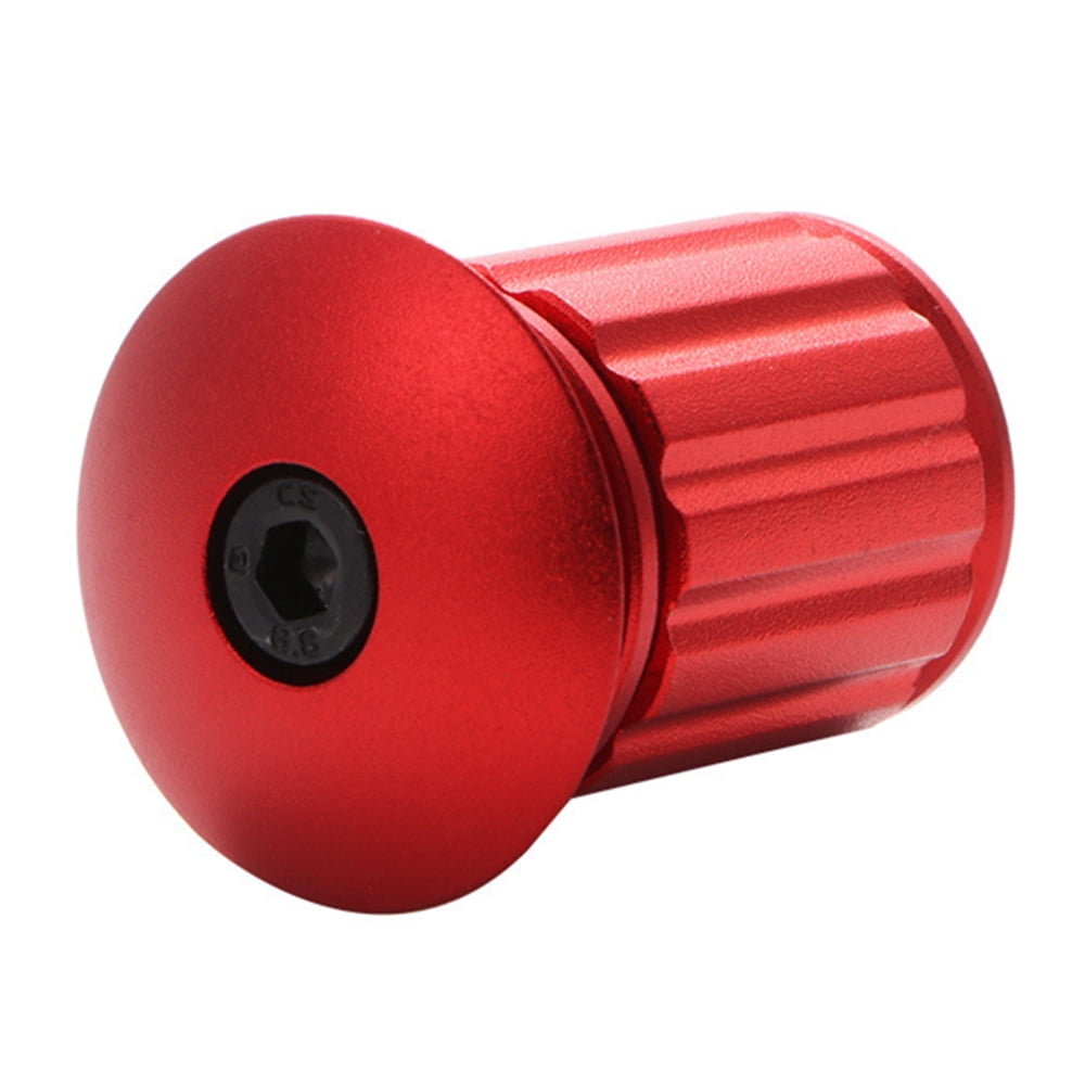 Bicycle Handlebar End Plugs Aluminum Alloy Handlebar Bar End Cap Durable Bike Parts for Most