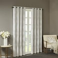 thumbnail image 1 of Ogee Knitted Jacquard Total Blackout Panel 50x108"/Ivory, 1 of 4