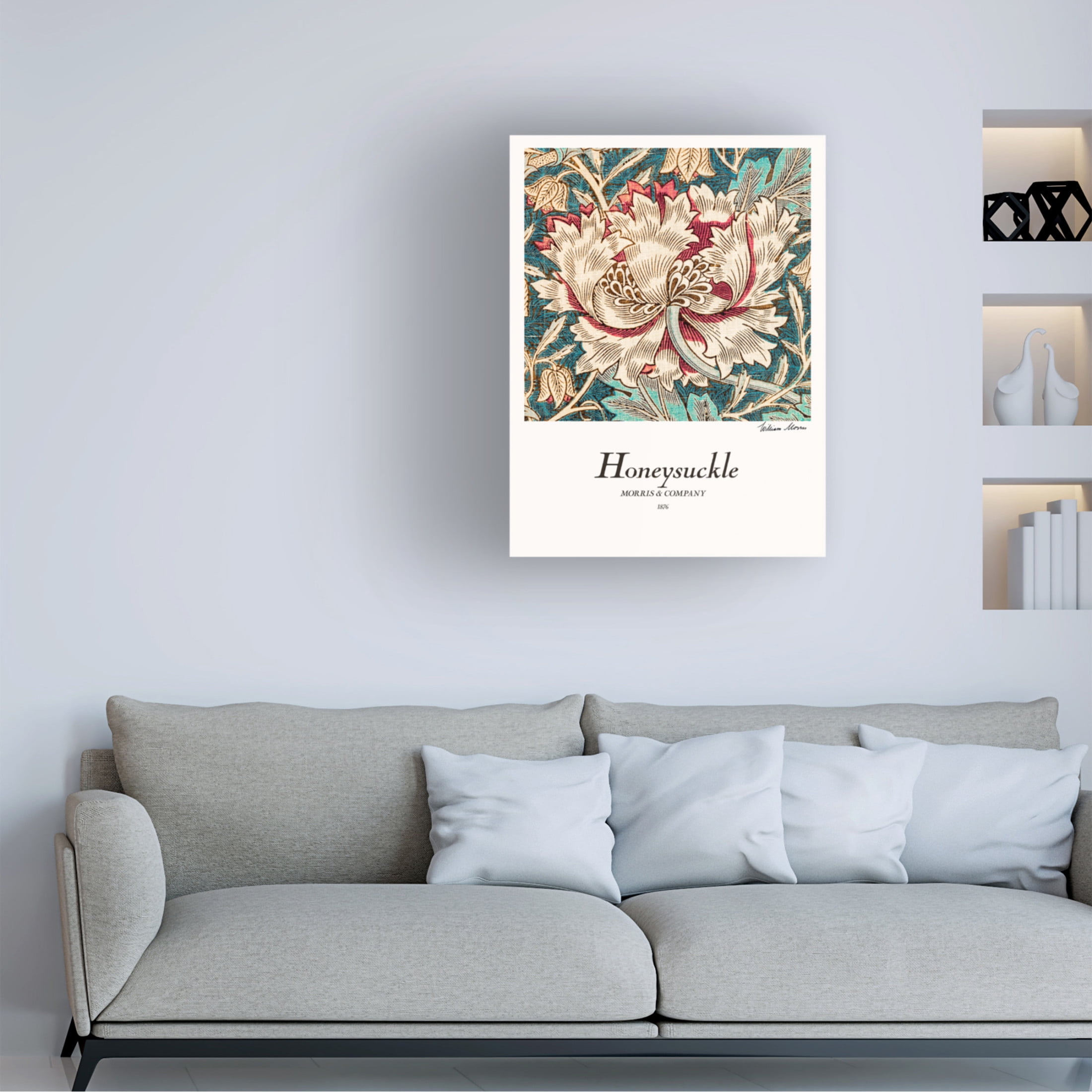 Trademark Fine Art Pictufy Honeysuckle Canvas Wall Art