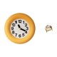thumbnail image 1 of Reloj De Madera Silencioso De Estilo Contemporáneo Y Sofá En Miniatura Para Cocina, Comedor, Dormitorio, Casa De Muñecas, Bricolaje, Escena De La Vida Cotidiana, Muebles De Simulación, 1 of 8
