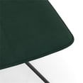 thumbnail image 5 of Pemberly Row Contemporary Velvet Swivel Side Chair in Emerald, 5 of 7
