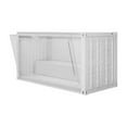 thumbnail image 1 of Bunblic Display Case for Collectibles Countertop Cube Two Level Stackable Display Box Showcase for Figures Cosmetic Model Cars Models without light white, 1 of 8