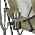 thumbnail image 6 of GCI Outdoor Comfort Pro Rocker Camping Chair with Mesh Backrest, Loden Green, 6 of 10