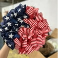 thumbnail image 3 of 4th of July PALIFEUR Wreath for Front Door, 11.81 Inch Patriotic Wreaths, Artificial Floral Spring Wreaths Decorations for Memorial Day Independence Day Veterans Day, Red Blue White, 3 of 9
