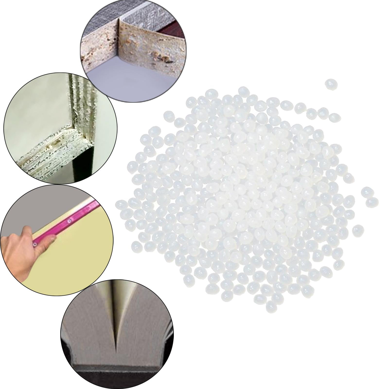 Hot Melt Glue, Beads Bulk Supplies Material for Binding Binding Binder Envelope Seal Card Making , White