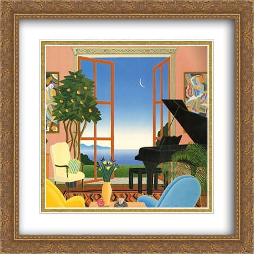 トーマスマックナイト　Thomas McKnight Palm Island Thomas McKnight Palm Island 1990 Modernist Fine Art Print