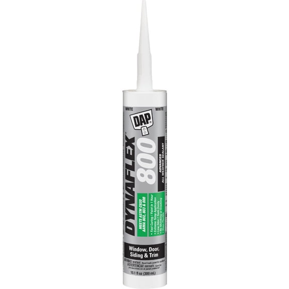Dap 00801 12 Pack 10.1 oz. Side Winder Advanced Polymer Siding and Window Sealant, White