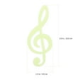 thumbnail image 2 of 1 Ensemble Autocollants Muraux Note Lumineuse Autocollants Muraux Note de Musique Lumineuse, 2 of 7