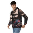 thumbnail image 4 of Lsque Chucky for Mens Full-zip Hoodie, Zip-up Pullover Hooded Sweatshirt, Kangaroo Pocket Hoodie Ideal for Daily Wear, Travel, and Home-Large, 4 of 8