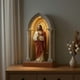 thumbnail image 5 of Lámpara de mesa devocional LED de María, elegante estatua de la Sagrada María, luz de noche, decoración católica, lámpara de mesa, decoración del hogar con lámpara suave, 5 of 5