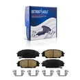 thumbnail image 6 of Detroit Axle - Front Brake Rotors + Brake Pads Kit Replacement for Honda Civic Si Acura CSX RSX Type-S, 6 of 7