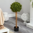 thumbnail image 3 of Nearly Natural 3ft. Boxwood Ball Topiary Artificial Tree (Indoor/Outdoor), 3 of 4