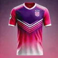 thumbnail image 3 of Best-selling Gradual Change Color Breathable Fast Sweat Absorption Sports Fitnes Clothes Badminton Training Clothes Adult Tshirt LS, 3 of 7