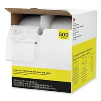 3M Easy Trap Duster, 5" x 125 ft, White, 250 Sheet/Roll, 2 Rolls/Carton (55655W)