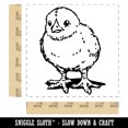thumbnail image 2 of Realistic Baby Chick Chicken Self-Inking Rubber Stamp Ink Stamper - Red Ink - Large 1-1/2 Inch, 2 of 7