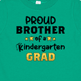 thumbnail image 4 of Inktastic Proud Brother of a Kindergarten Grad Boys Baby T-Shirt, 4 of 5