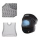 thumbnail image 3 of Guardurnaity Protector de rótula suave ajustable para soporte estable de rodilla Protector de rótula canalización del sudor Salud gris oscuro, 3 of 6