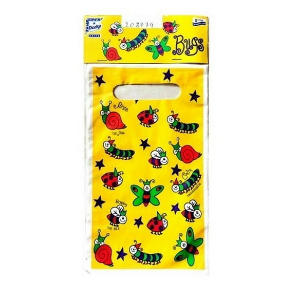 Deeko Caterpillar Party Bags (Pack of 8)