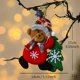 thumbnail image 3 of Adornos de muñecos de peluche navideños colgantes para árbol de Navidad para decoración de fiestas en casa, Papá Noel, muñeco de nieve, reno y oso, 3 of 5