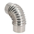 1X 50100Mm 90° Flue Elbow Pipe Chimney Liner Bend Multi Flue Stove