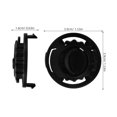 thumbnail image 2 of VERDANVERSE 4 Pairs Fastener For Repair Tools Black Plastic Easy Replacement For Daily Use, 2 of 8