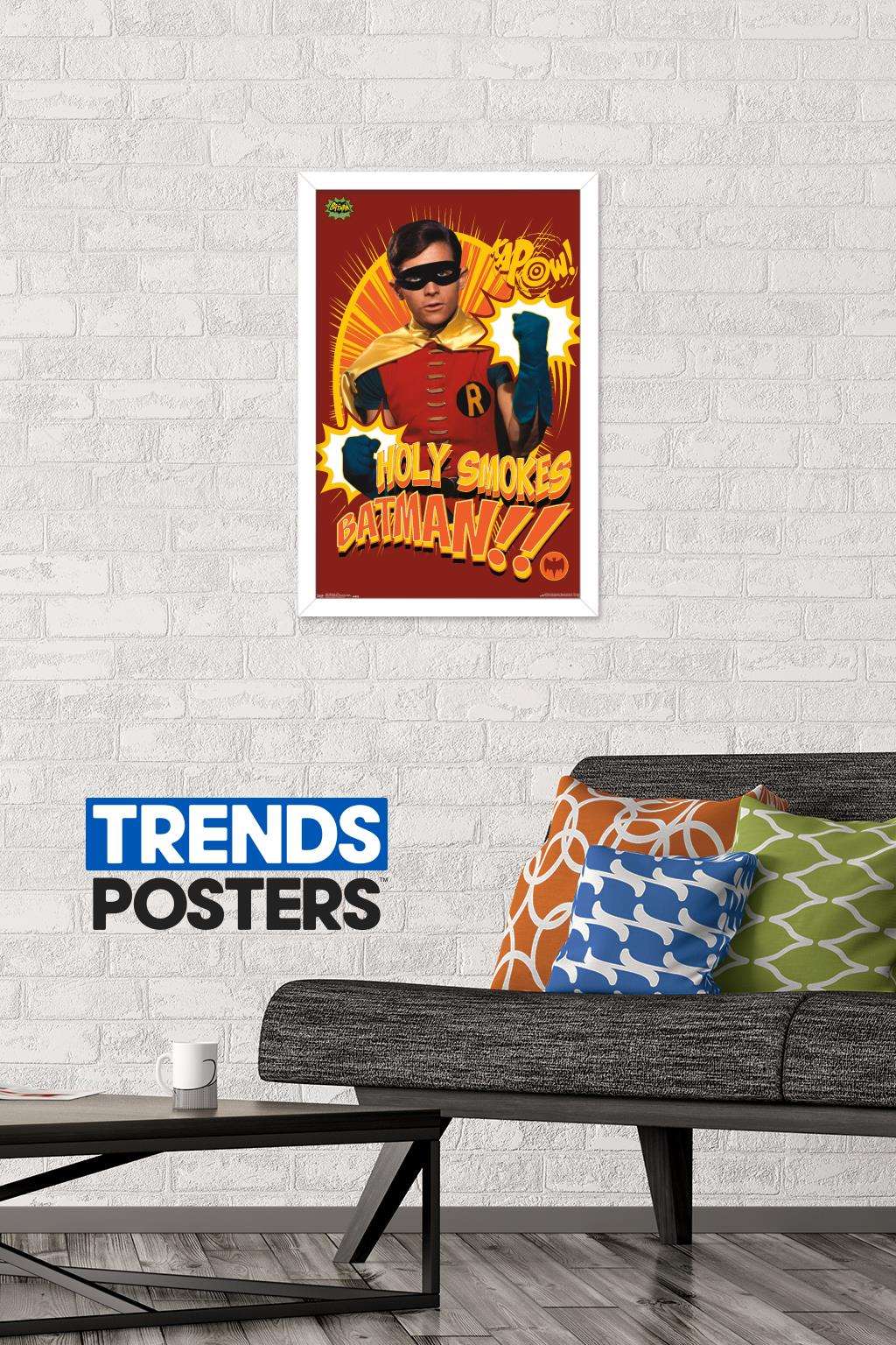 DC Comics TV - Batman TV Series - Robin Wall Poster, 14.725" x 22.375", Framed