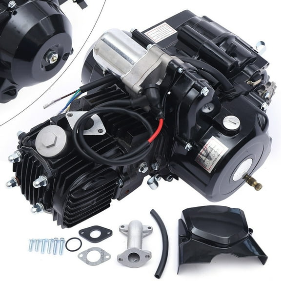 125cc 4-Stroke Engine for ATV, Kart & Small Vehicles – 7.64HP High Power, Durable, Low Noise, Air-Cooled, Manual Clutch – CDI Ignition