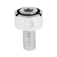thumbnail image 1 of 2x 1 Pieza de Adaptador para Palo para golf Hecho de material acero Inoxidable Y Aleación de Aluminio shamjiam Tornillo de peso de golf, 1 of 7