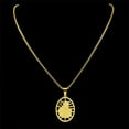 thumbnail image 3 of Western mythological figures 14K Yellow Gold Necklace Jewerly Necklace Icon Medal Jewelry, 3 of 8