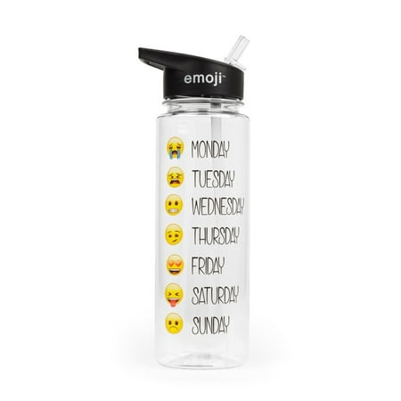 Emoji Days Of Week Water Bottle - Walmart.com Emoji Days Of Week Water Bottle - Walmart.com