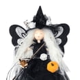 thumbnail image 2 of Muñeca Bruja Halloween Con Escoba Adorno (ala Mariposa) Color, 2 of 3