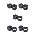 thumbnail image 1 of ZLight 2 Pieces Tennis Racket Grip Ring Badminton Bat Overgrip Fix Kit Grip Tape Protector Supplies Professional Accessories Black 5Set, 1 of 6
