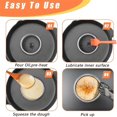 thumbnail image 3 of 8 Pcs Anneaux à Muffins Anglais Double Rouleau Rond Moules à Pâtisserie, 3 of 5