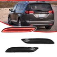 thumbnail image 3 of GTINTHEBOX Smoke Rear Reflector LED Tail Brake lights For 2017-2023 Chrysler Pacifica & Voyager, 3 of 11