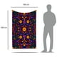 thumbnail image 5 of Cobija Manta Frazada Juana Gallo Diseño de Patrón Morado Fiestas Patrias Ultra Suave y ligera, 5 of 5