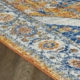 thumbnail image 2 of Totti Vintage Orange/Navy 5x5 Oriental Rug, 2 of 3