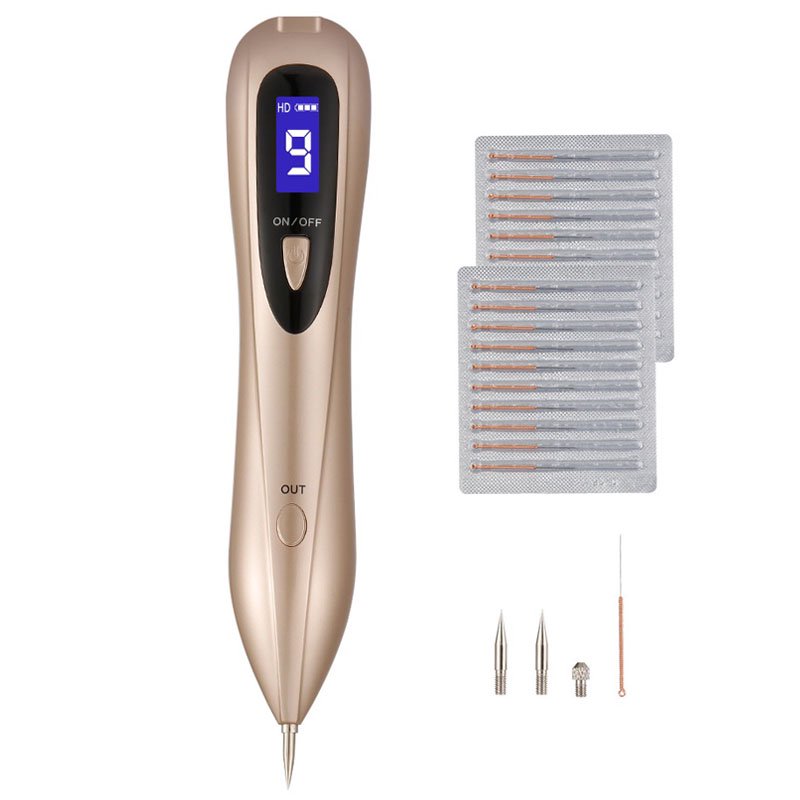 Mole , Portable Rechargeable Mole Removal Pen Kit for Face Body Self